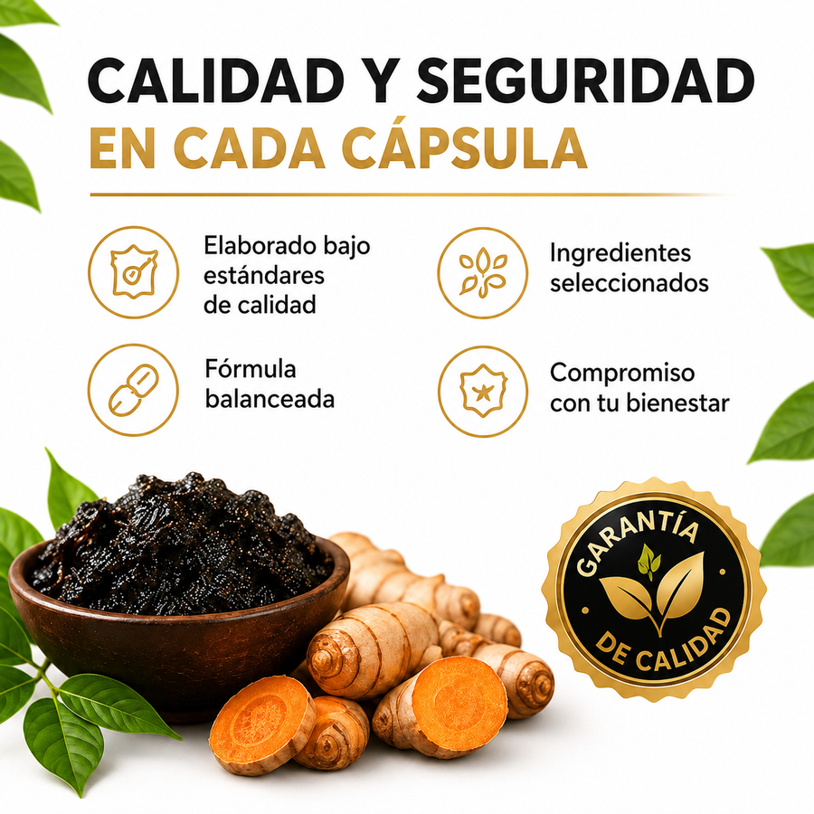 Calidad y seguridad en cada cápsula