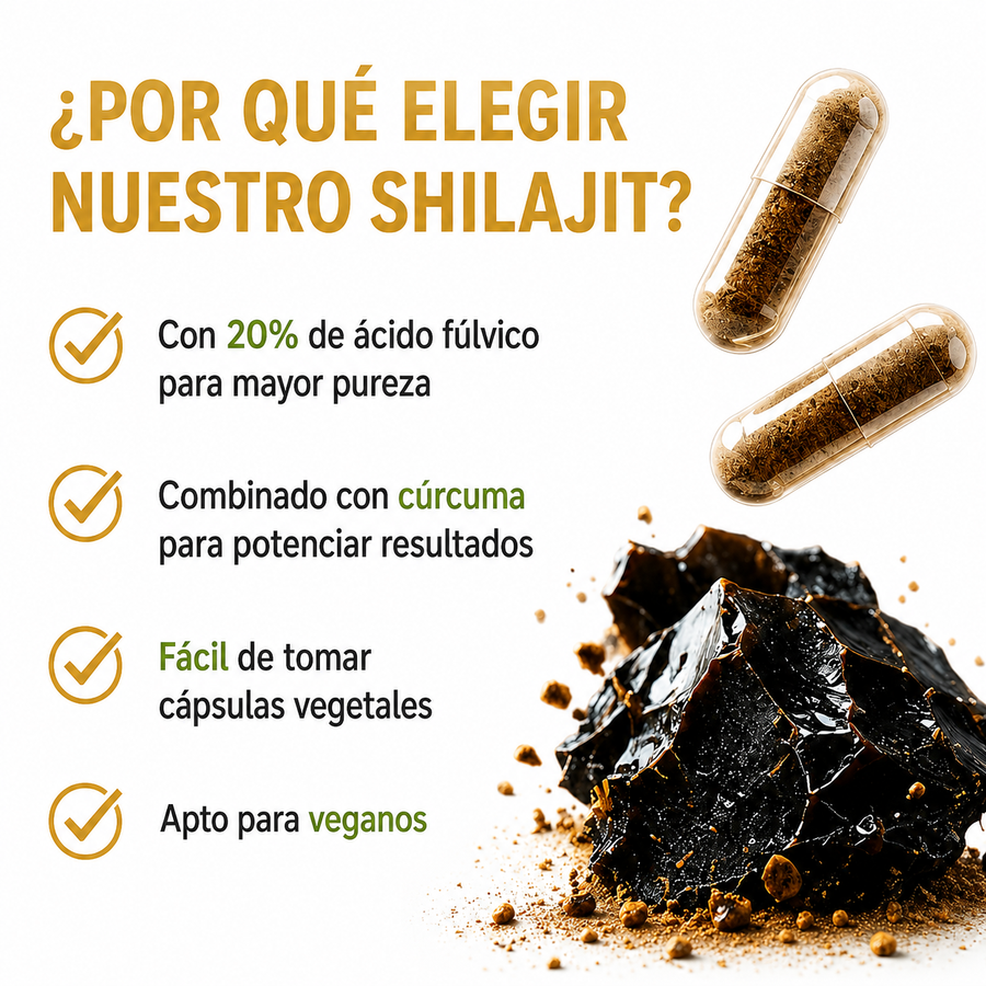 ¿Por qué elegir nuestro Shilajit?